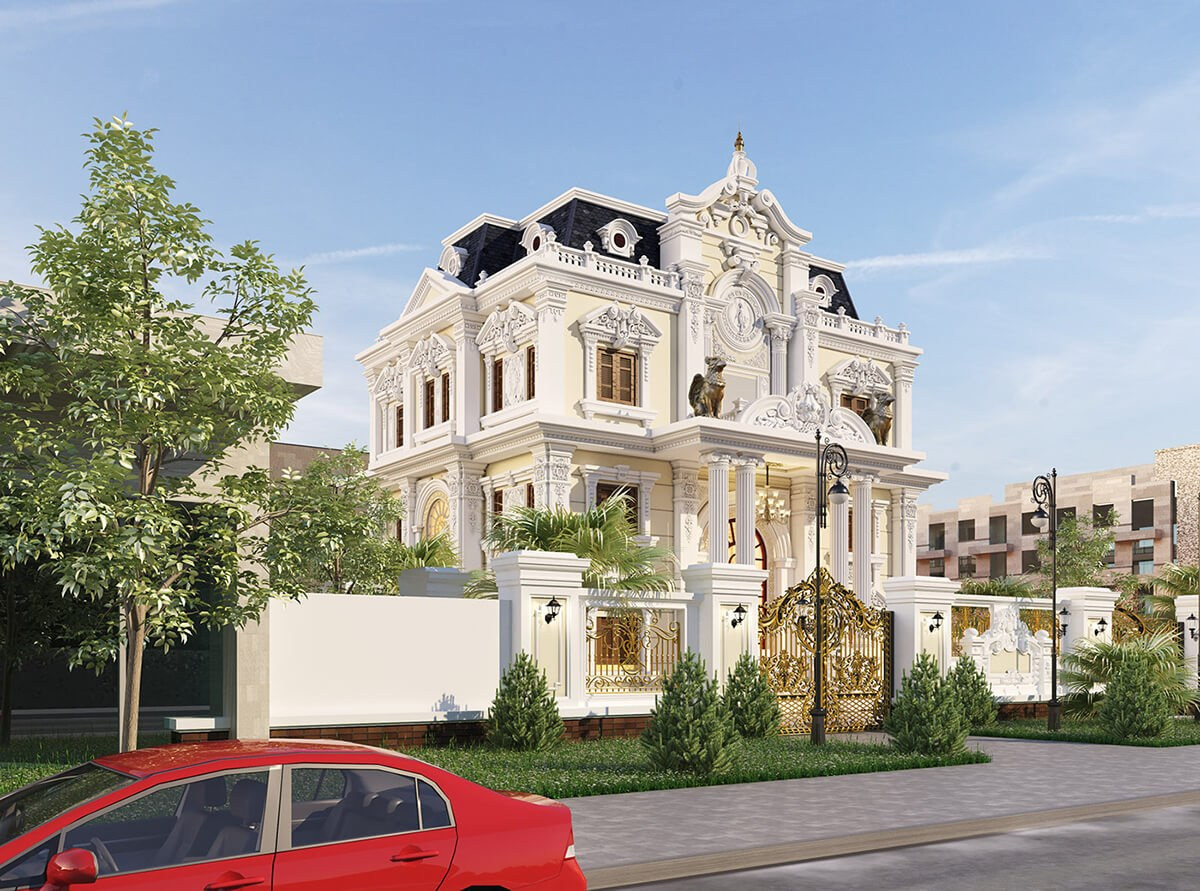 BIỆT THỰ KIẾN TRÚC CỔ ĐIỂN 2022