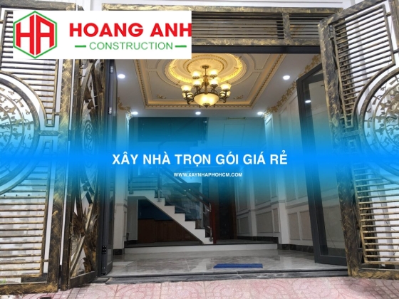 Xây nhà trọn gói giá rẻ